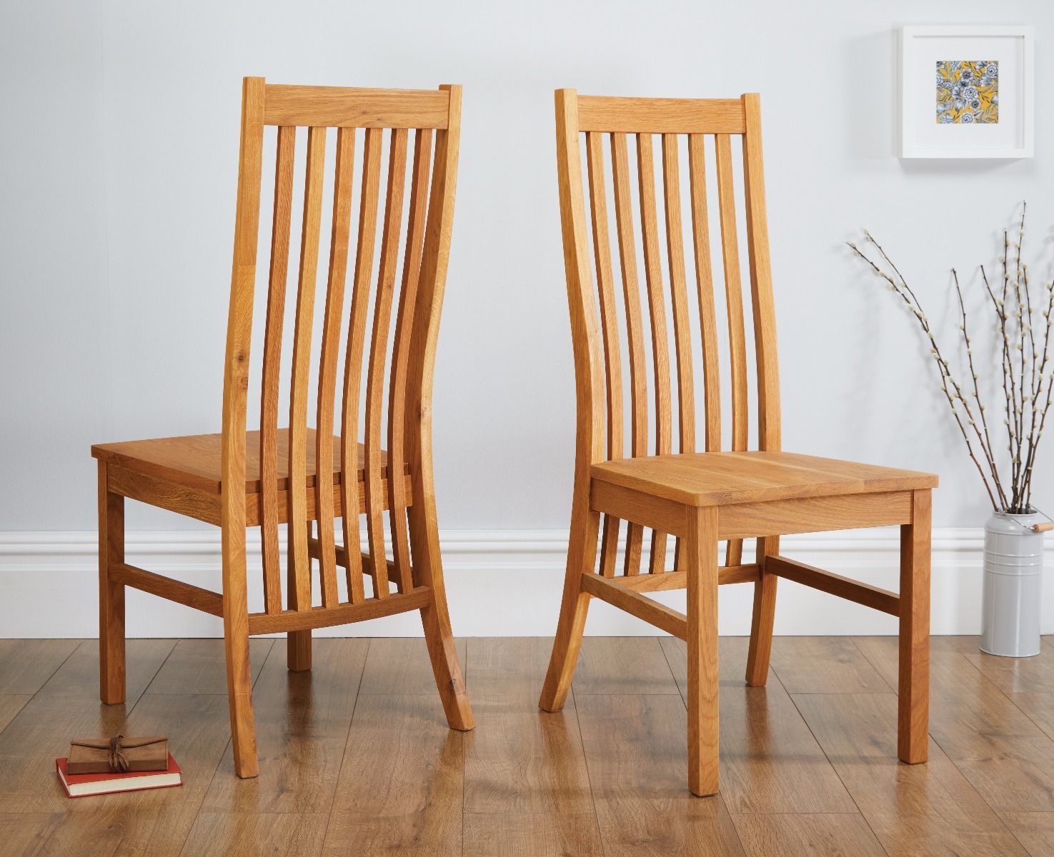 Lichfield Solid Oak Dining Chair with Timber Seat - 10% OFF SUMMER SALE Lichfield Solid Oak Dining Chair with Timber Seat - 10% OFF SUMMER SALE