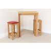 Baltic Solid Oak Bar Stool Timber Seat - £30 OFF FLASH SALE - 12 Baltic Solid Oak Bar Stool Timber Seat - £30 OFF FLASH SALE - 12