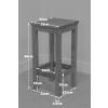 Baltic Solid Oak Bar Stool Timber Seat - £30 OFF FLASH SALE - 13 Baltic Solid Oak Bar Stool Timber Seat - £30 OFF FLASH SALE - 13