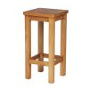 Baltic Solid Oak Bar Stool Timber Seat - £30 OFF FLASH SALE - 6 Baltic Solid Oak Bar Stool Timber Seat - £30 OFF FLASH SALE - 6