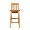 Billy Solid Oak Tall Kitchen Bar Stool Full Assembled - £30 OFF FLASH SALE - 8