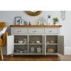 Cheshire Grey Painted 130cm Large Sideboard - £80 OFF SUMMER SALE - 3 Cheshire Grey Painted 130cm Large Sideboard - £80 OFF SUMMER SALE - 3