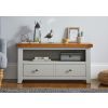 Cheshire Grey Painted 95cm Wide TV Unit with Drawer - SUMMER SALE - 2 Cheshire Grey Painted 95cm Wide TV Unit with Drawer - SUMMER SALE - 2