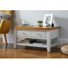 Cheshire Grey Painted Coffee Table with Drawer & Shelf - £30 OFF SUMMER SALE - 2 Cheshire Grey Painted Coffee Table with Drawer & Shelf - £30 OFF SUMMER SALE - 2