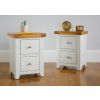 Cheshire Grey Painted Bedside Table 2 Drawers - £40 OFF SUMMER SALE - 3 Cheshire Grey Painted Bedside Table 2 Drawers - £40 OFF SUMMER SALE - 3