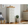 Cheshire Grey Painted 5 Drawer Tallboy Chest of Drawers - SUMMER SALE - 3