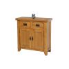 Country Oak Small 80cm Fully Assembled Sideboard - £50 OFF FLASH SALE - 9 Country Oak Small 80cm Fully Assembled Sideboard - £50 OFF FLASH SALE - 9