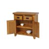 Country Oak Small 80cm Fully Assembled Sideboard - £50 OFF FLASH SALE - 8 Country Oak Small 80cm Fully Assembled Sideboard - £50 OFF FLASH SALE - 8