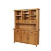 Country Oak Large Buffet and Hutch Display Cabinet Dresser - SUMMER SALE - 7 Country Oak Large Buffet and Hutch Display Cabinet Dresser - SUMMER SALE - 7