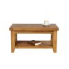 Country Oak Coffee Table with Shelf - SUMMER SALE - 5 Country Oak Coffee Table with Shelf - SUMMER SALE - 5