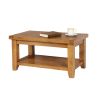 Country Oak Coffee Table with Shelf - SUMMER SALE - 4 Country Oak Coffee Table with Shelf - SUMMER SALE - 4