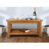 Country Oak Coffee Table with Shelf - SUMMER SALE - 7 Country Oak Coffee Table with Shelf - SUMMER SALE - 7