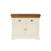 Farmhouse 100cm Cream Painted Assembled Oak Sideboard - 10% OFF SUMMER SALE - 10