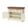 Farmhouse 100cm Cream Painted Assembled Oak Sideboard - 10% OFF SUMMER SALE - 11