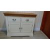 Farmhouse 100cm Cream Painted Assembled Oak Sideboard - 10% OFF SUMMER SALE - 13