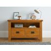 Country Oak 2 Drawer Fully Assembled TV Unit - £30 OFF SUMMER SALE - 3 Country Oak 2 Drawer Fully Assembled TV Unit - £30 OFF SUMMER SALE - 3