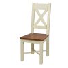Grasmere Cross Back Cream Painted Chair With Solid Oak Seat - 10% OFF SUMMER SALE - 5 Grasmere Cross Back Cream Painted Chair With Solid Oak Seat - 10% OFF SUMMER SALE - 5
