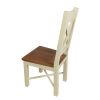 Grasmere Cross Back Cream Painted Chair With Solid Oak Seat - 10% OFF SUMMER SALE - 8 Grasmere Cross Back Cream Painted Chair With Solid Oak Seat - 10% OFF SUMMER SALE - 8