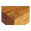 Country Oak 120cm X 80cm Tall Chunky Breakfast Bar Table - SUMMER SALE - 8 Country Oak 120cm X 80cm Tall Chunky Breakfast Bar Table - SUMMER SALE - 8