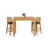 Country Oak 120cm X 80cm Tall Chunky Breakfast Bar Table - SUMMER SALE - 11 Country Oak 120cm X 80cm Tall Chunky Breakfast Bar Table - SUMMER SALE - 11