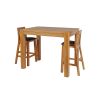 Country Oak 120cm X 80cm Tall Chunky Breakfast Bar Table - SUMMER SALE - 14 Country Oak 120cm X 80cm Tall Chunky Breakfast Bar Table - SUMMER SALE - 14
