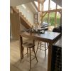 Country Oak 120cm X 80cm Tall Chunky Breakfast Bar Table - SUMMER SALE - 2 Country Oak 120cm X 80cm Tall Chunky Breakfast Bar Table - SUMMER SALE - 2