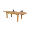 Country Oak 2.8m Double Extending Oak Dining Table - £200 OFF SUMMER SALE - 3