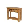 Country Oak 2 Drawer Fully Assembled Console Table - £50 OFF SUMMER SALE - 9 Country Oak 2 Drawer Fully Assembled Console Table - £50 OFF SUMMER SALE - 9