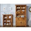 Country Oak Small Low Fully Assembled Bookcase - 10% OFF SUMMER SALE - 3