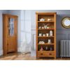 Country Oak Tall Fully Assembled Bookcase with Drawers - SUMMER SALE - 3 Country Oak Tall Fully Assembled Bookcase with Drawers - SUMMER SALE - 3