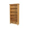 Country Oak Tall Fully Assembled Bookcase with Drawers - SUMMER SALE - 11 Country Oak Tall Fully Assembled Bookcase with Drawers - SUMMER SALE - 11