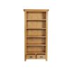 Country Oak Tall Fully Assembled Bookcase with Drawers - SUMMER SALE - 12 Country Oak Tall Fully Assembled Bookcase with Drawers - SUMMER SALE - 12