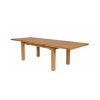 Country Oak 280cm Standard Leg Extending Table 8 Chelsea Brown Leather Chair Set - SUMMER SALE - 4