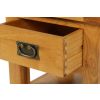 Country Oak Lamp Table With Drawer and Shelf - SUMMER SALE - 10 Country Oak Lamp Table With Drawer and Shelf - SUMMER SALE - 10