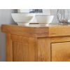 Country Oak Wine Cabinet with Drawer - SUMMER SALE - 4 Country Oak Wine Cabinet with Drawer - SUMMER SALE - 4