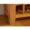 Country Oak Wine Cabinet with Drawer - SUMMER SALE - 5 Country Oak Wine Cabinet with Drawer - SUMMER SALE - 5