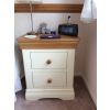 Farmhouse Country Oak Cream Painted Bedside Table - £30 OFF FLASH SALE - 6 Farmhouse Country Oak Cream Painted Bedside Table - £30 OFF FLASH SALE - 6