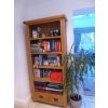 Country Oak Tall Fully Assembled Bookcase with Drawers - SUMMER SALE - 6 Country Oak Tall Fully Assembled Bookcase with Drawers - SUMMER SALE - 6