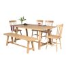 Doveridge 160cm Whitewash Limed Oak Trestle Dining Bench - £50 OFF SUMMER SALE - 7 Doveridge 160cm Whitewash Limed Oak Trestle Dining Bench - £50 OFF SUMMER SALE - 7