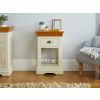 Farmhouse Cream Painted Assembled Oak Telephone Table - SUMMER SALE - 3 Farmhouse Cream Painted Assembled Oak Telephone Table - SUMMER SALE - 3