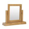 Farmhouse Country Oak Dressing Table Mirror Stool Set - SUMMER SALE - 12 Farmhouse Country Oak Dressing Table Mirror Stool Set - SUMMER SALE - 12