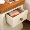 Farmhouse Country Oak Cream Painted Bedside Table - £30 OFF FLASH SALE - 5 Farmhouse Country Oak Cream Painted Bedside Table - £30 OFF FLASH SALE - 5