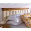 Farmhouse Country Oak Cream Painted Slatted 5 Foot King Size Bed - SUMMER SALE - 3 Farmhouse Country Oak Cream Painted Slatted 5 Foot King Size Bed - SUMMER SALE - 3