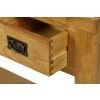 Farmhouse Oak 2 Drawer Console Table - £50 OFF SUMMER SALE - 10
