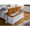 Farmhouse White Painted Large Oak Blanket Storage Box - 10% OFF SUMMER SALE - 4 Farmhouse White Painted Large Oak Blanket Storage Box - 10% OFF SUMMER SALE - 4