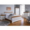 Farmhouse White Painted 3 Over 4 Oak Assembled Chest of Drawers - £140 OFF SUMMER SALE - 6