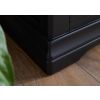 Toulouse Black Painted 2 Over 2 Assembled Chest of Drawers - £50 OFF SUMMER SALE - 7