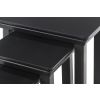 Toulouse Black Painted Fully Assembled Nest Of 3 Tables - SUMMER SALE - 9 Toulouse Black Painted Fully Assembled Nest Of 3 Tables - SUMMER SALE - 9