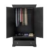 Toulouse Black Painted Double Wardrobe with Drawer - £50 OFF SUMMER SALE - 9 Toulouse Black Painted Double Wardrobe with Drawer - £50 OFF SUMMER SALE - 9