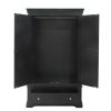 Toulouse Black Painted Double Wardrobe with Drawer - £50 OFF SUMMER SALE - 11 Toulouse Black Painted Double Wardrobe with Drawer - £50 OFF SUMMER SALE - 11